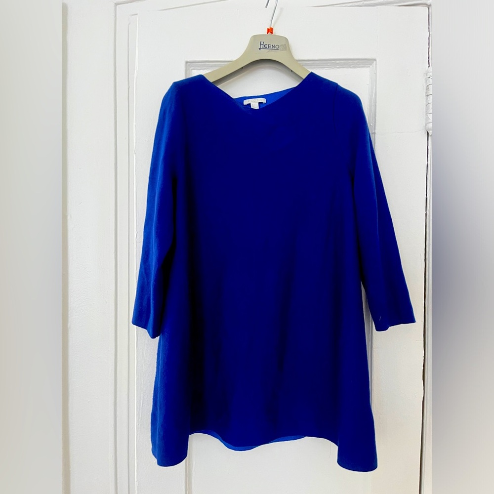 COS Duo Tone blue sweater